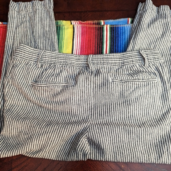 H&M Cham Cropped Stripped Pants - Picture 2 of 6